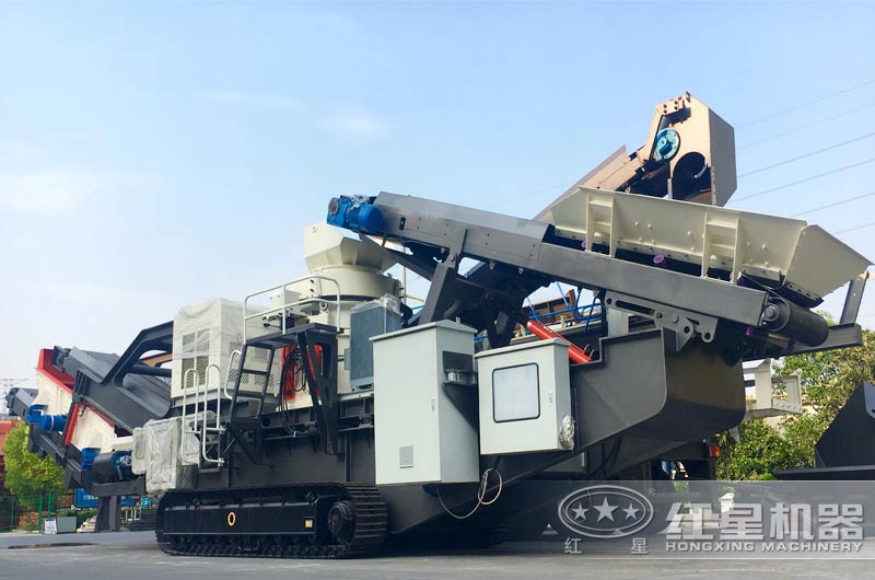 圓錐破移動(dòng)破碎站，輪胎式、履帶式這里都有