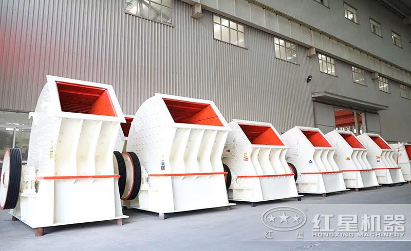 小型碎沙機(jī)視頻實拍（紅星制砂機(jī)案例）