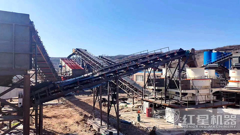 鵝卵石打成沙生產(chǎn)線配置方案及視頻大全，含價格